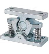 Sutfmwe Industrial Heavy Duty Double Spring Latch Catch, Zinc Alloy Door Retainer, 1PCS, Blue, fo...