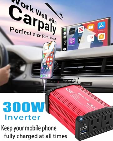 ALLWEI 300W Power Inverter