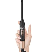 Mini Flat Iron Hair Straightener 1/3 Inch Pencil Flat Iron for Women Portable Travel Straightener...