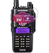 Mirkit Waterproof Baofeng Radio UV-9R PlusMK1 (UV-82 3rd gen) 8 Watt Max Power 2023 VHF/UHF 144-1...
