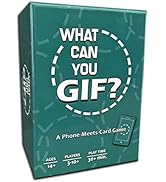What Can You GIF? The Hilarious Funny Card Game For GIF Lovers - Games and Gift for Adults, Teens...