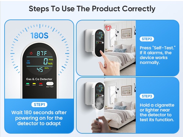 portable carbon monoxide detector