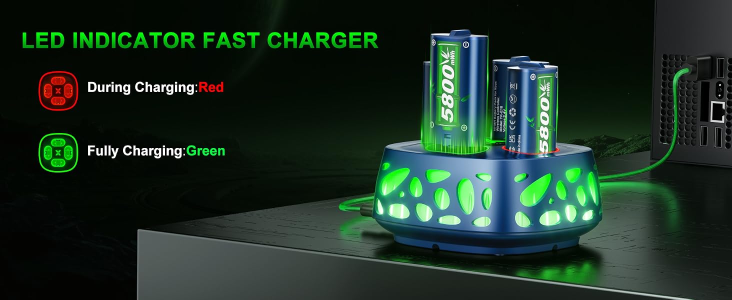 LED INDICATOR FAST CHARGER