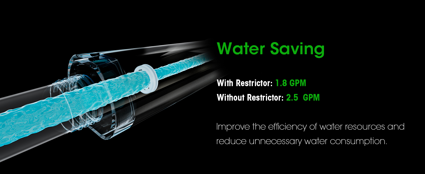 shower head high pressure