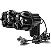 hygger 4200GPH Double Head Aquarium Circulation Pump, Quiet 12W Aquarium Wave Maker, with Strong ...