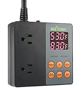 BN-LINK Smart WiFi Digital Temperature Controller Heating Cooling, Works with Alexa and Google Ho...