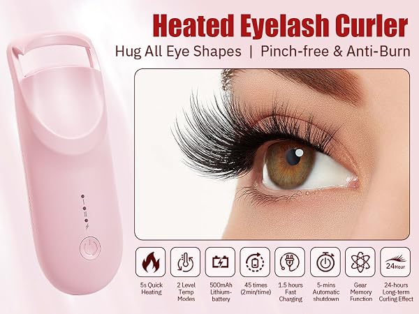 heated eyelash curler