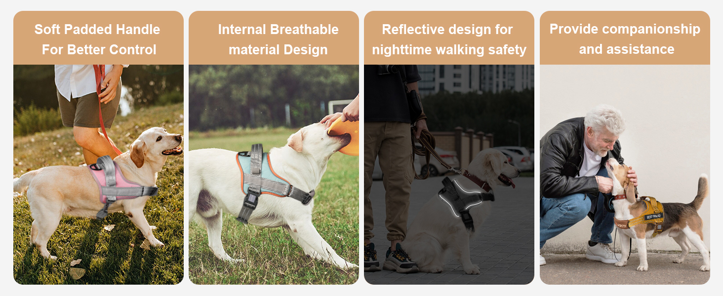 dog harness for large dogs