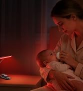 Nurse & snooze in pure red light — Zero blue, baby-friendly, a new mom’s gift
