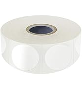 1500 PCS White Round Color Coding Circle Dots Inventory Stickers Labels with Perforation Line in ...