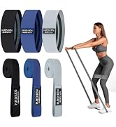 Resistance Bands for Working Out Set, 3 Pcs Pull Up Bands and 3 Pcs Assistance Bands with Door An...