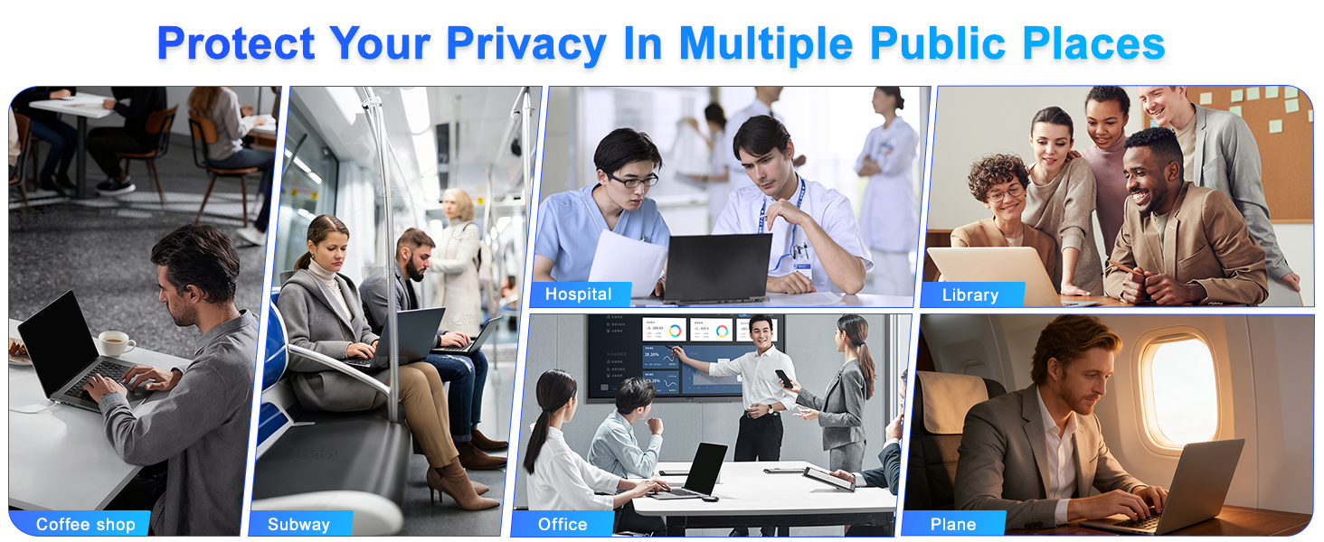 16 inch laptop privacy screen