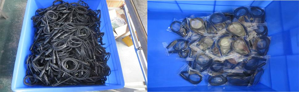 1 Meter DMX Cable 8pcs Pack