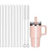 Dakoufish Replacement Straws For Stanley Quencher ProTour Flip Straw 20 oz Tumbler | 8 Pack Reusa...