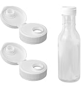 Replacement Lid for Norpro Salad Dressing Bottle, Plastic Salad Cruet Cap Cover Tight Fit Leakpro...