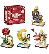 PANTASY Le Petit Prince Building Block Set Adults & Kids Collectible Brick Model,Rose,Train,Moon ...