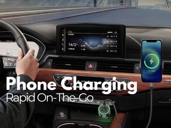 usb-c phone car charger