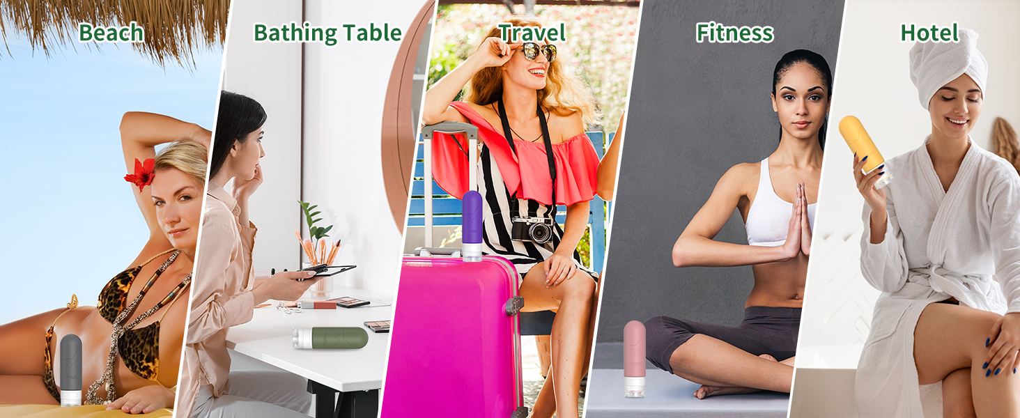 Travel Bottles for Toiletries