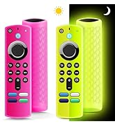 (2 Pack) Fire Stick Remote Cover 3rd Gen with Alexa Voice Remote,Fire TV Remote Cover Glow in The...