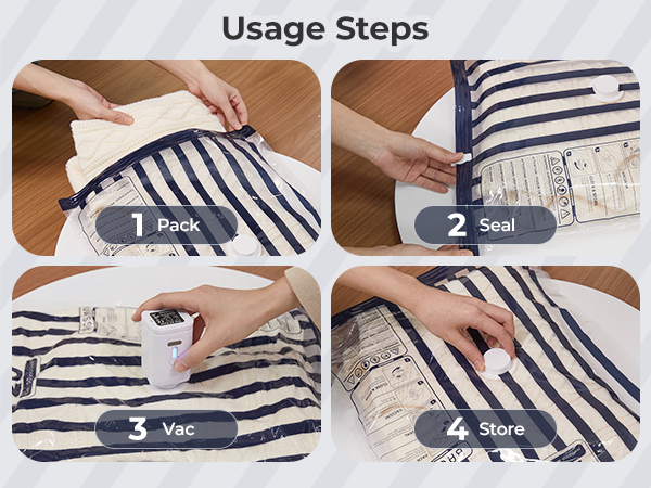 vacuum travel bags with pump
