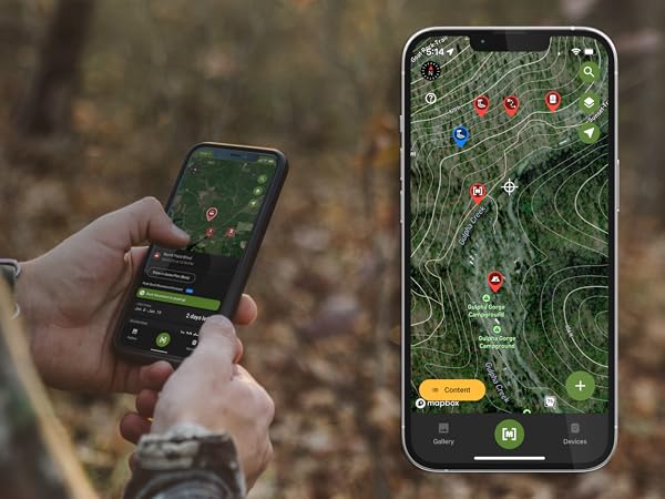 Map on the device