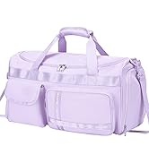 MAXTOP Gym Bag for Women With Shoe Compartment Sports Travel Duffel Bag, Carry On Bag Weekender O...
