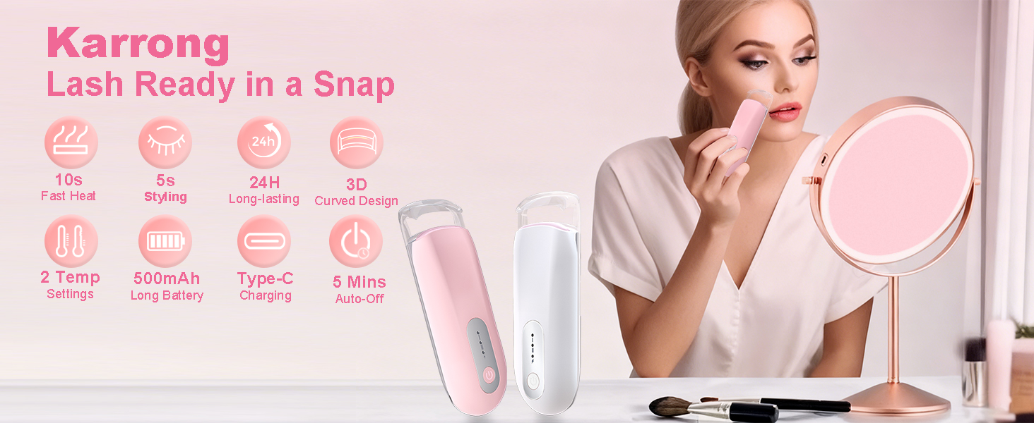 heated eyelash curler