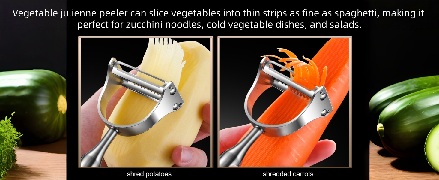 julienne peeler vegetable peeler