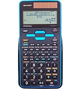 Sharp Calculators EL-W535TGBBL 16-Digit Scientific Calculator with WriteView, 4 Line Display, Bat...