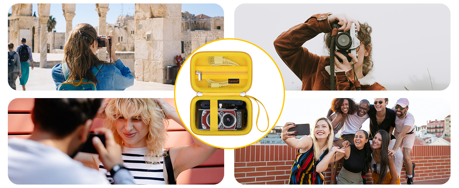 CHUZHAO Retro Mini Digital Camera case
