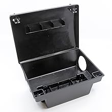 bait station open lid