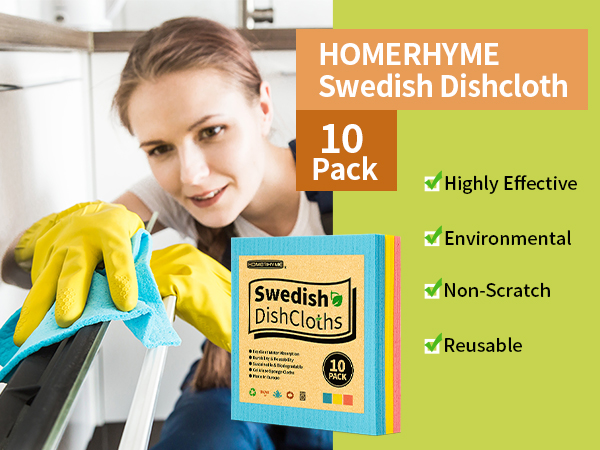Swedish Sponge Dishcloths