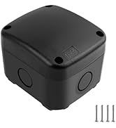 Waterproof Junction Box,Nineleaf IP66 Weatherproof Electrical Project Boxes,3.3X 2.8 x 2.3 inch,U...