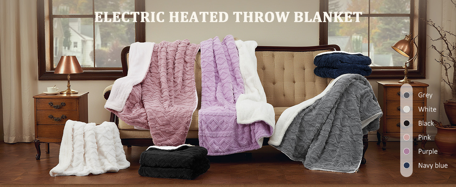 Heated Electric Blanket Heating throw