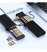 Professional CFexpress Type A/SD USB 3.2 Gen 2 Reader Case, 12-in-1 10Gbps CF Express Memory Card...