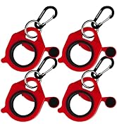 CANAANIN Zip Tie Holder Cable Tie Holder Heavy-Duty Colored Upgraded Carabiner Clip for Tool Belt...