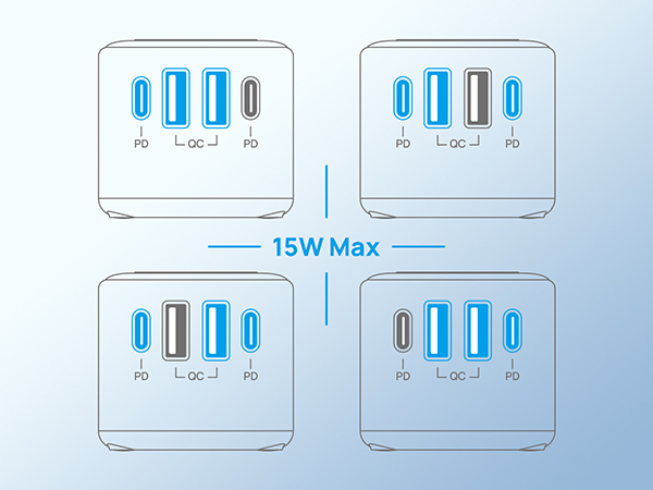 Electrical Outlet Extender 20W USB C