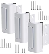 AWDIA Home Security Door Lock, Childproof Door Reinforcement Lock for Inward Swinging Door, Door ...