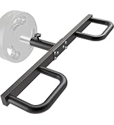 Kipika Viking Press Landmine Handle Attachment - 3 Grip Positions, Ergonomic and Comfortable, Com...