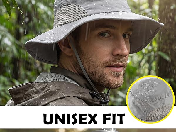 water repellent sun hat for outdoor adventure