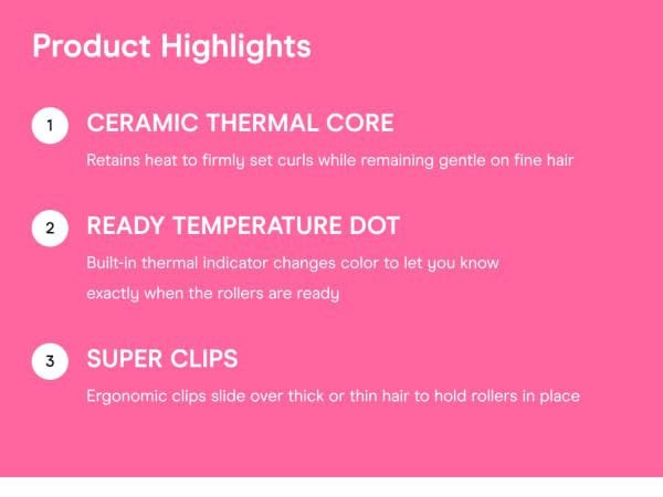 Product highlights