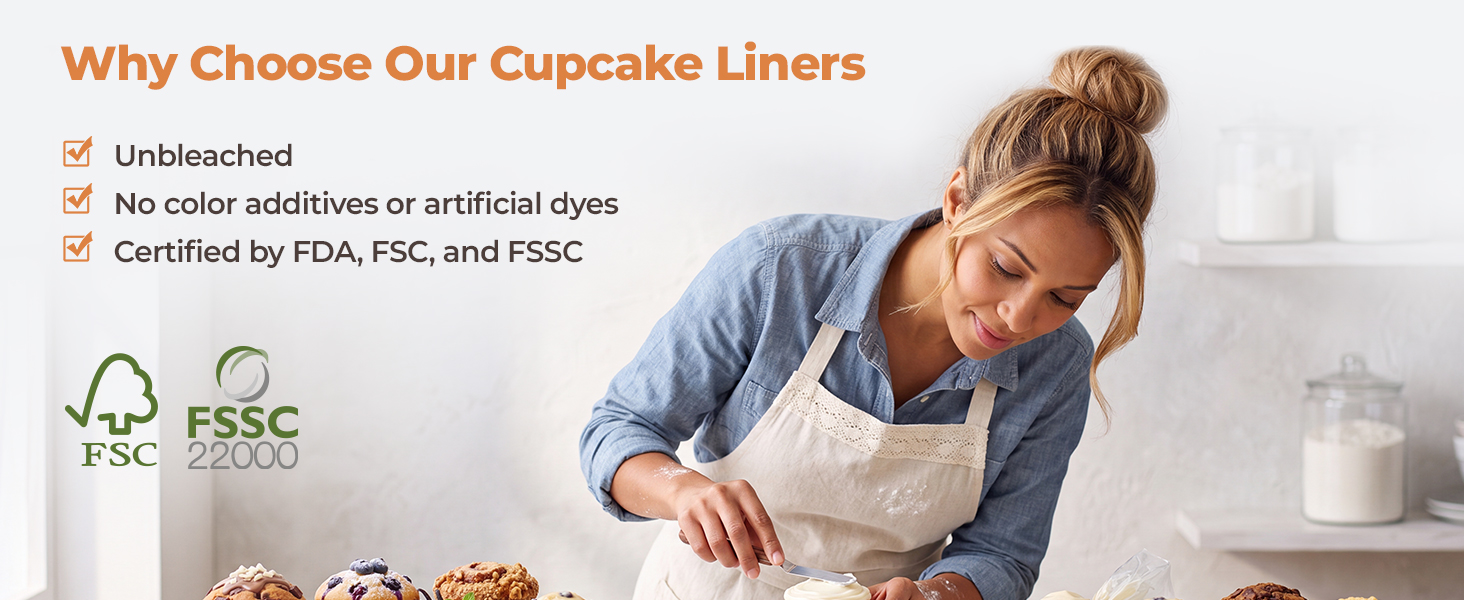 muffin liners