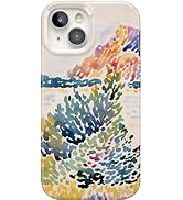 Casely iPhone 15 Case | Cap Nègre | The Met Museum Watercolor | Classic Case | Compatible with Ma...