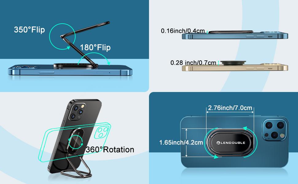 phone ring holder finger kickstand
