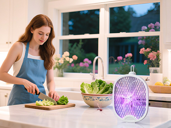 electric tennis racket bug zapper