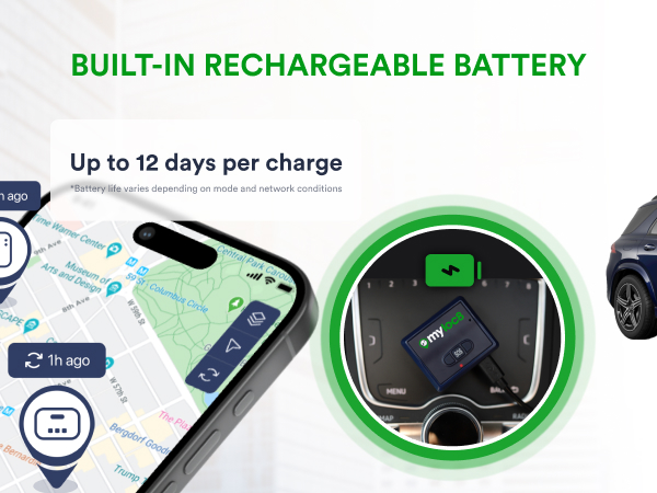 Myloc8 universal-battery life