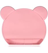 Food Catching Placemat Suction - Kids Placemats Non Slip with Strong Suction Food Catching Baby P...