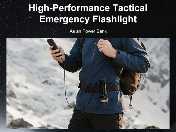 Portable Multifunctional Flashlight