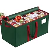 RoomHacks Christmas Ornament Storage Box, Store Up to 128 Ornaments, Durable Christmas Storage Co...