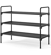 Kitsure Shoe Rack for Closet, Sturdy Shoe Storage for Entryway, Space-Saving Shoe Rack Small and ...
